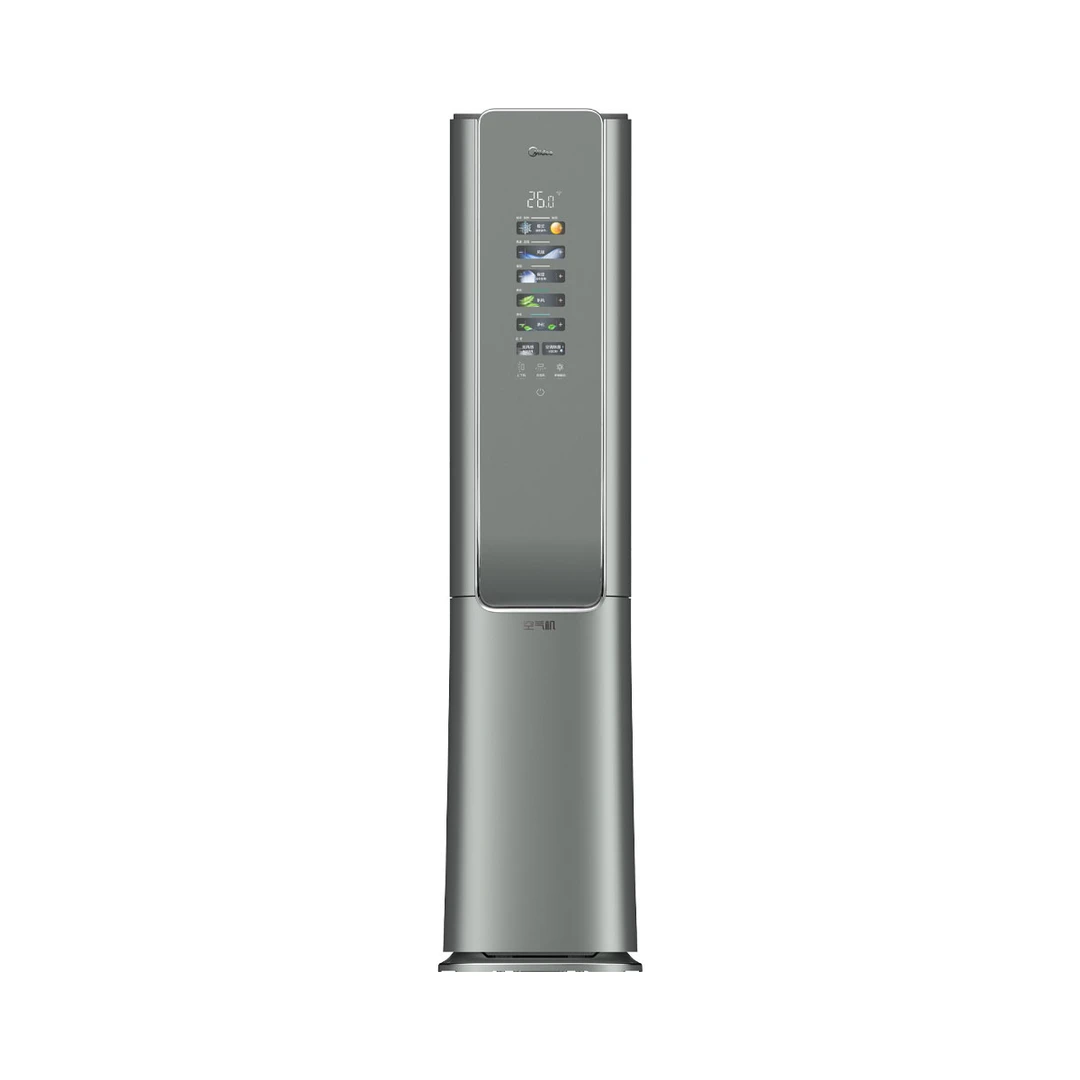 Midea/美的 KFR-72L/T5 变频 柜机内机 榭湖银 美的