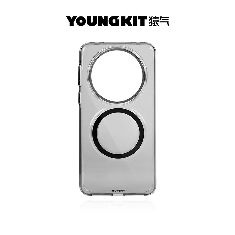 透明磁吸防摔全包超薄无线充电折叠手机