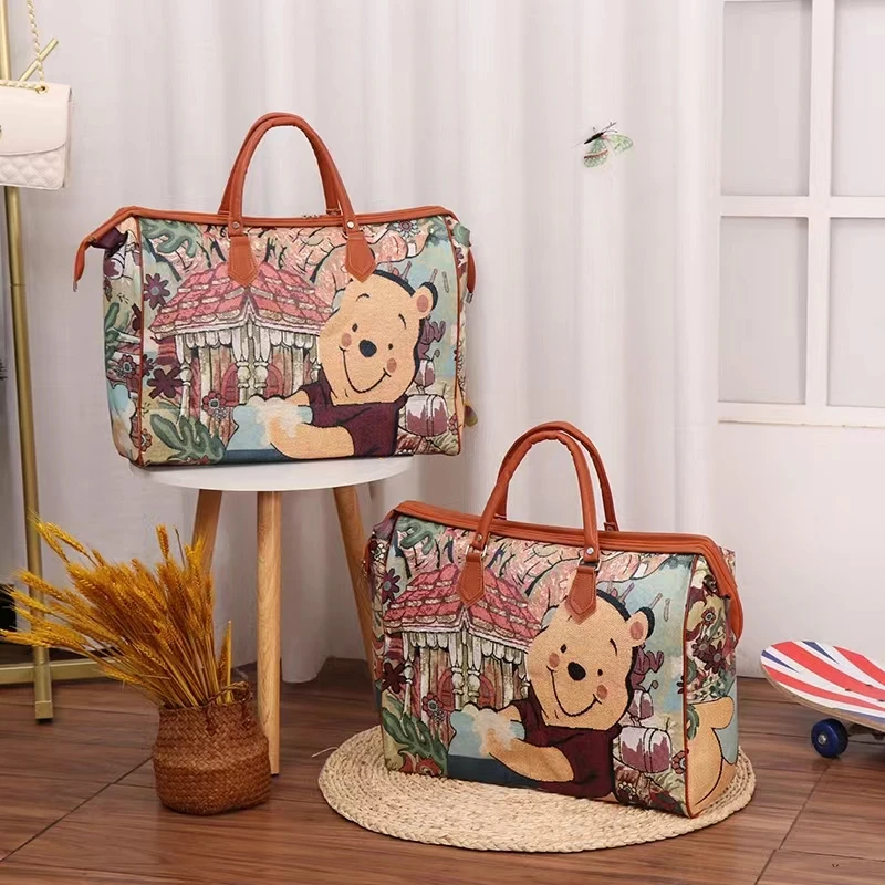 双11爆款(长40高35厚17)小熊超大容量时尚手提包