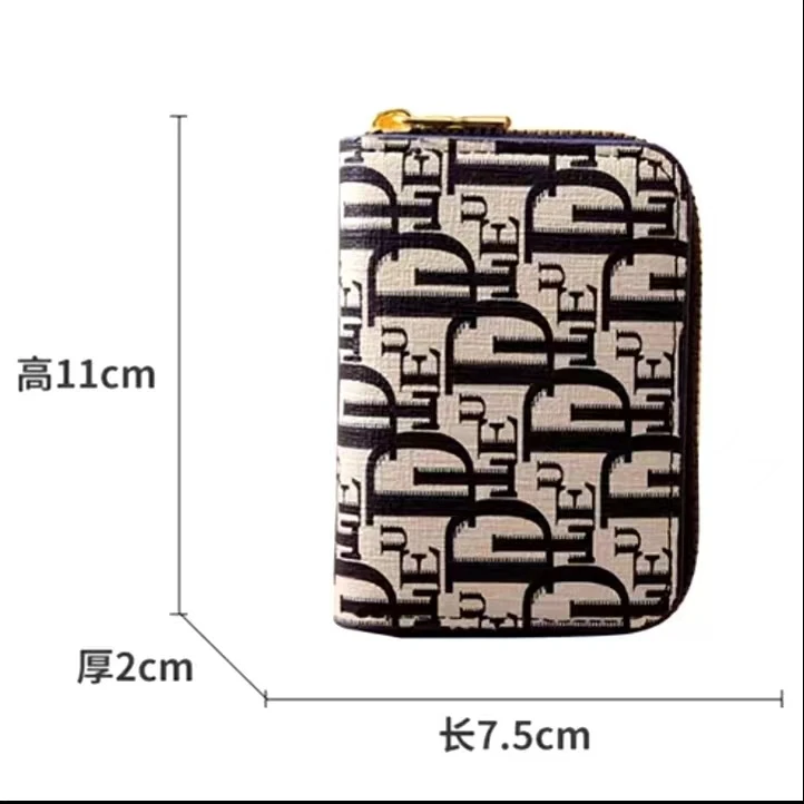 复古多用卡位证件位包短款卡包一体包银行卡包零钱包