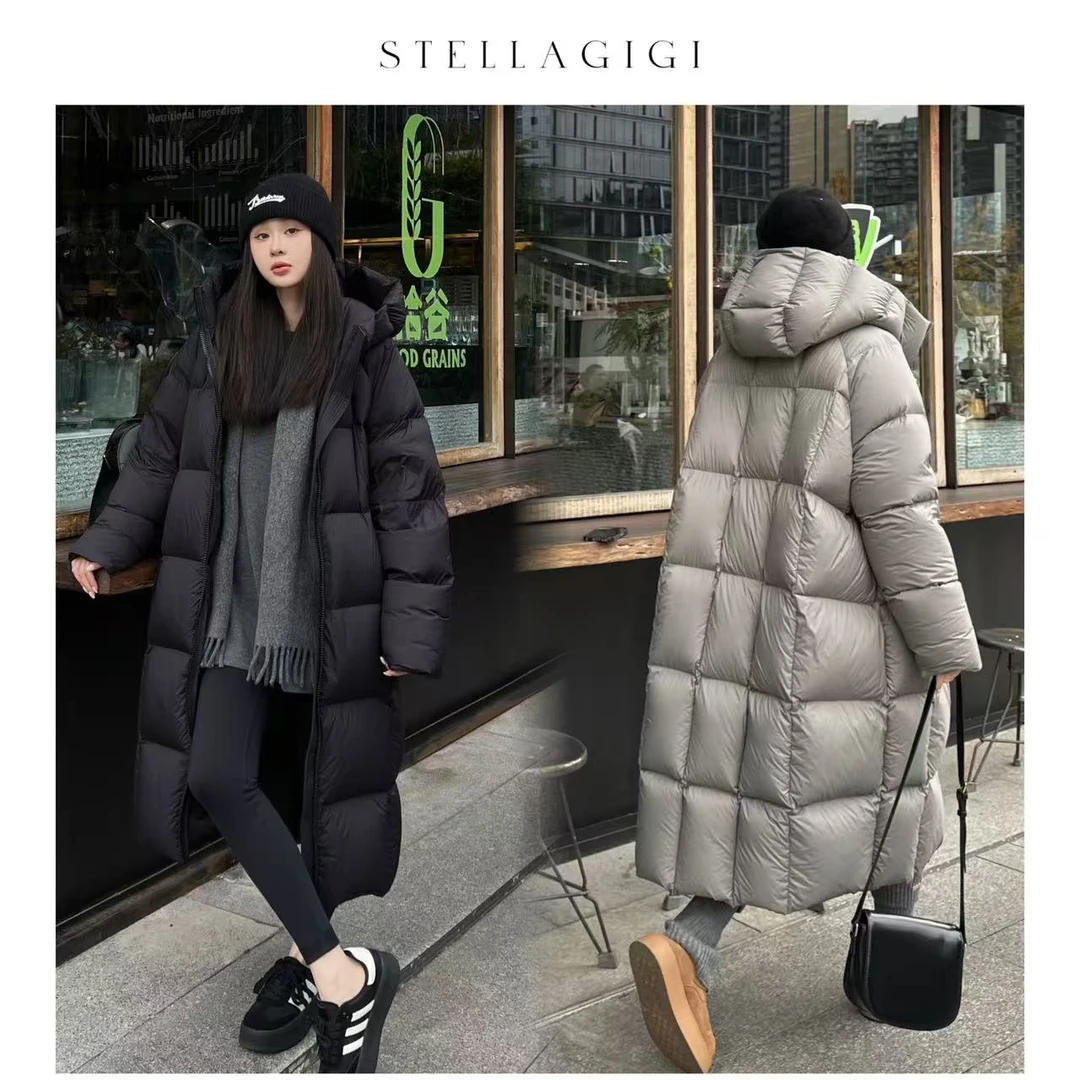 SG / 郭幂幂 AW 充绒量335g+90白鸭绒 超轻长款羽绒服WT-20242339