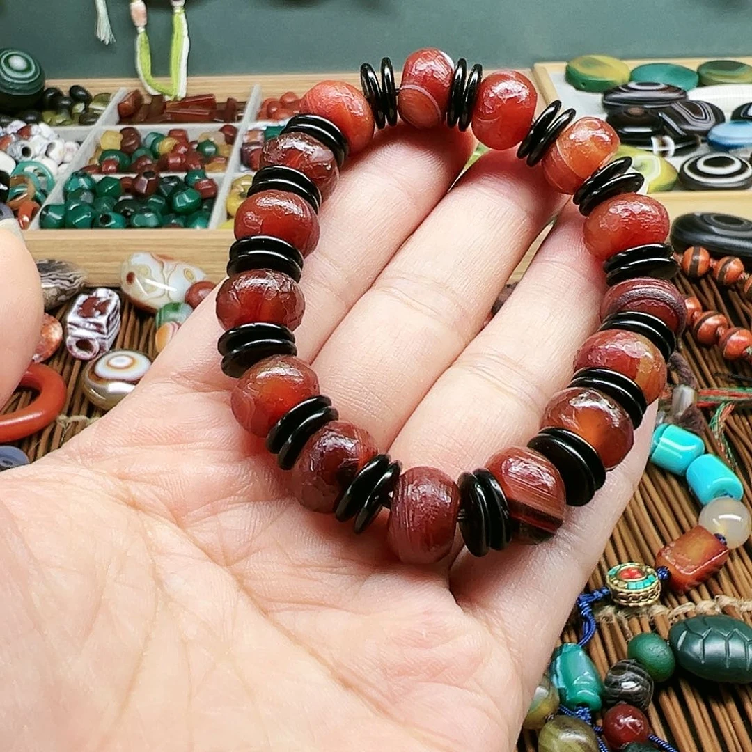 玛瑙/玉髓颈饰合金