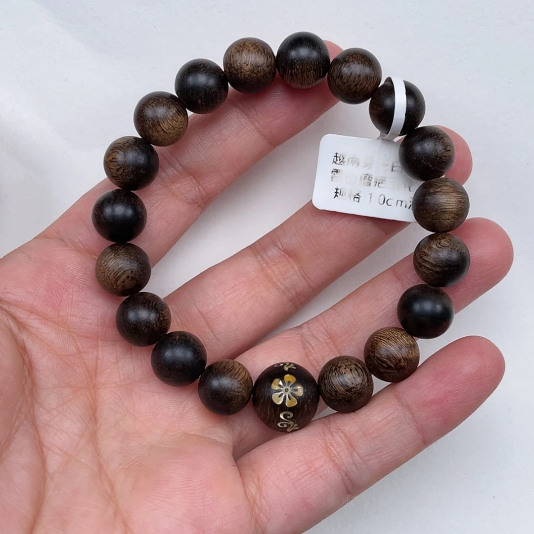 【闪购商品】沉香手串笑*越南芽庄白棋1.0瘤疤