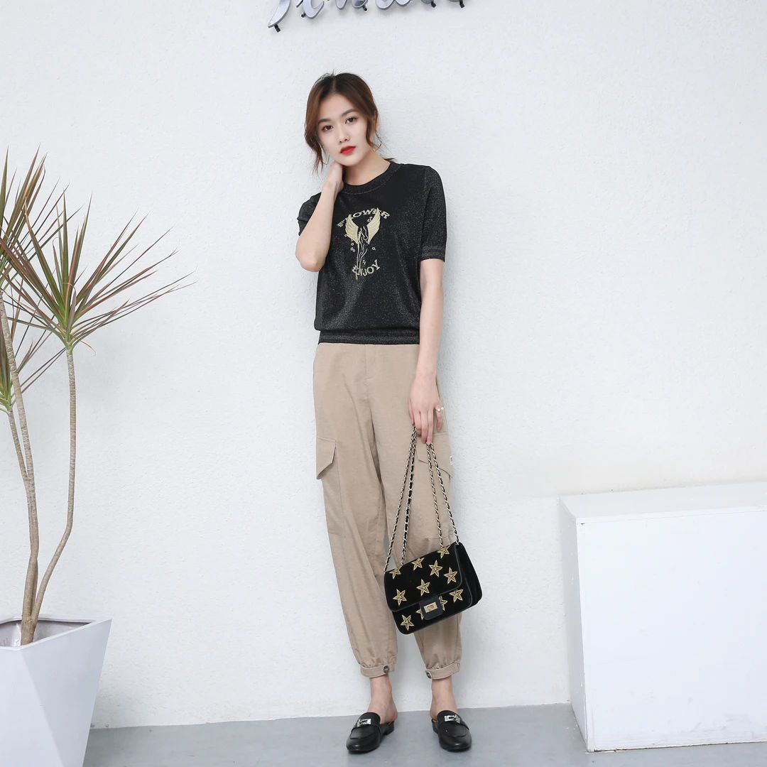 夏季冰丝短袖上衣YB922611