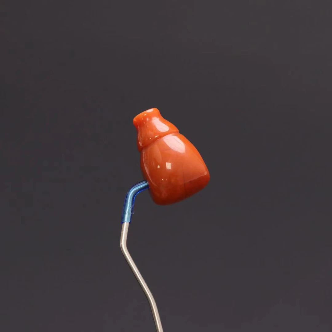 S4993瓦西精品配饰南红佛头文玩配饰