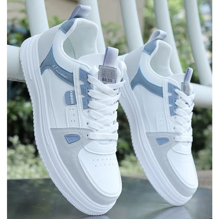 商城同款春季男鞋2024新款轻便百搭运动鞋软底防滑休闲跑步鞋男士