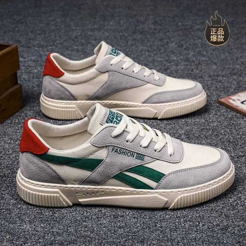 断码冬季男鞋2025新款韩版潮流百搭帆布潮鞋休闲学生板鞋布鞋运动