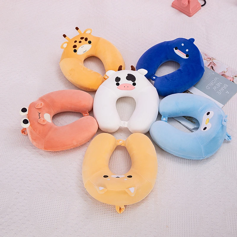 U型枕动物款式枕旅行维护颈椎办公室午睡神器慢回弹亲肤四季舒适