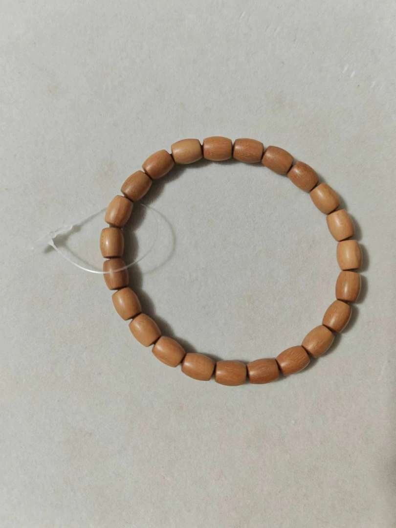 老山檀香官拍钢印料6*8米粒珠沉水