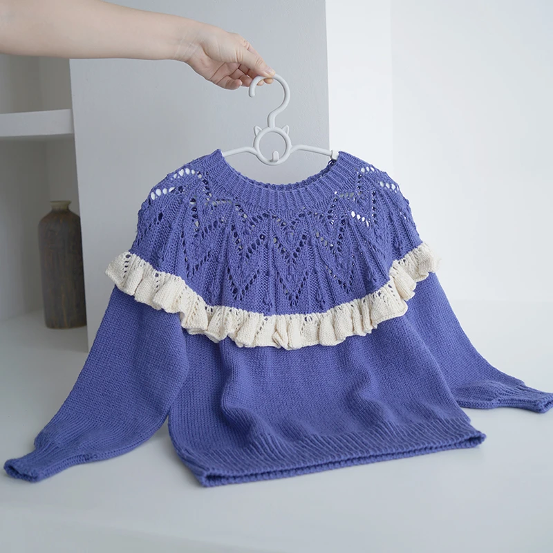 松露儿童套头衫  艾卡5根 毛线材料包