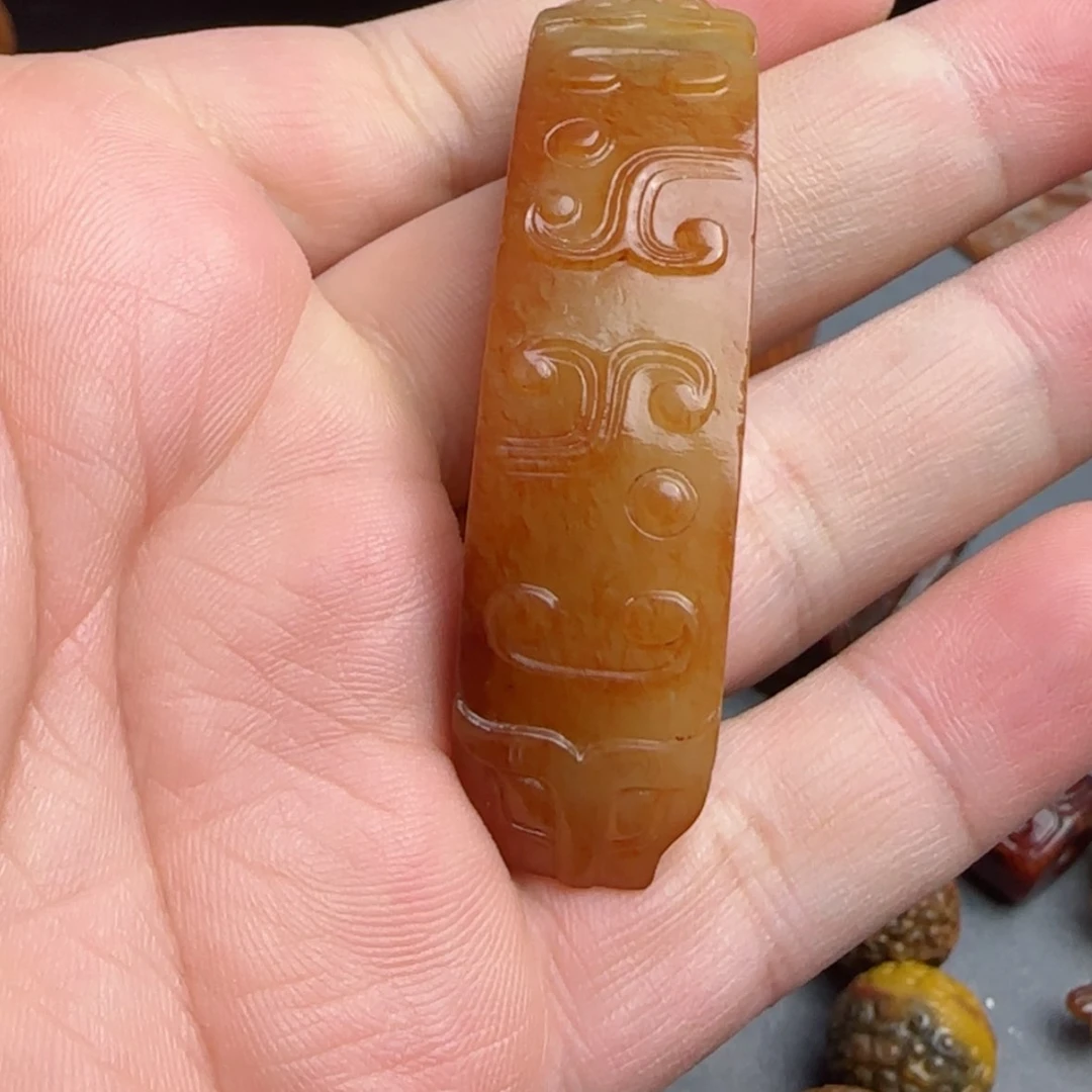 【闪购商品】和田玉（糖玉）车挂未镶嵌用****3