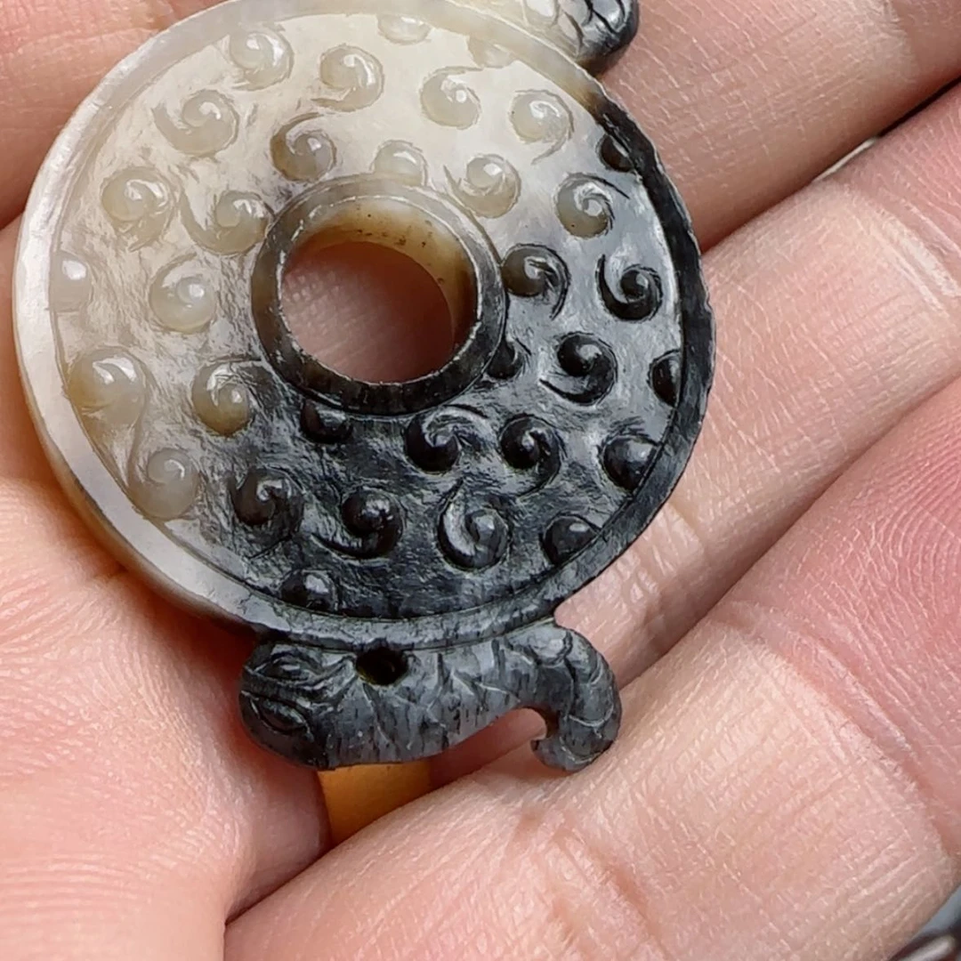 【闪购商品】和田玉（糖玉）车挂未镶嵌无**风