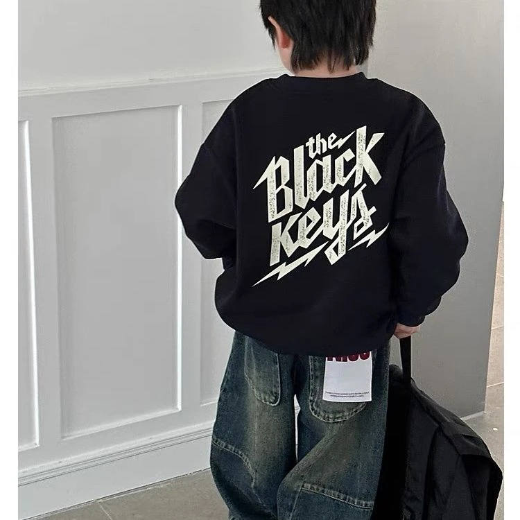 男童卫衣纯棉中小童加绒外套冬季保暖加厚上衣儿童秋冬童装套衫