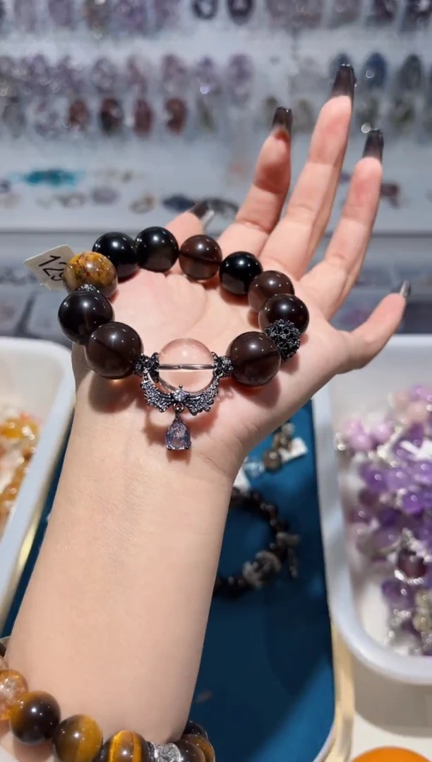 【闪购商品】水晶手链未镶嵌发货发其一颜色微差