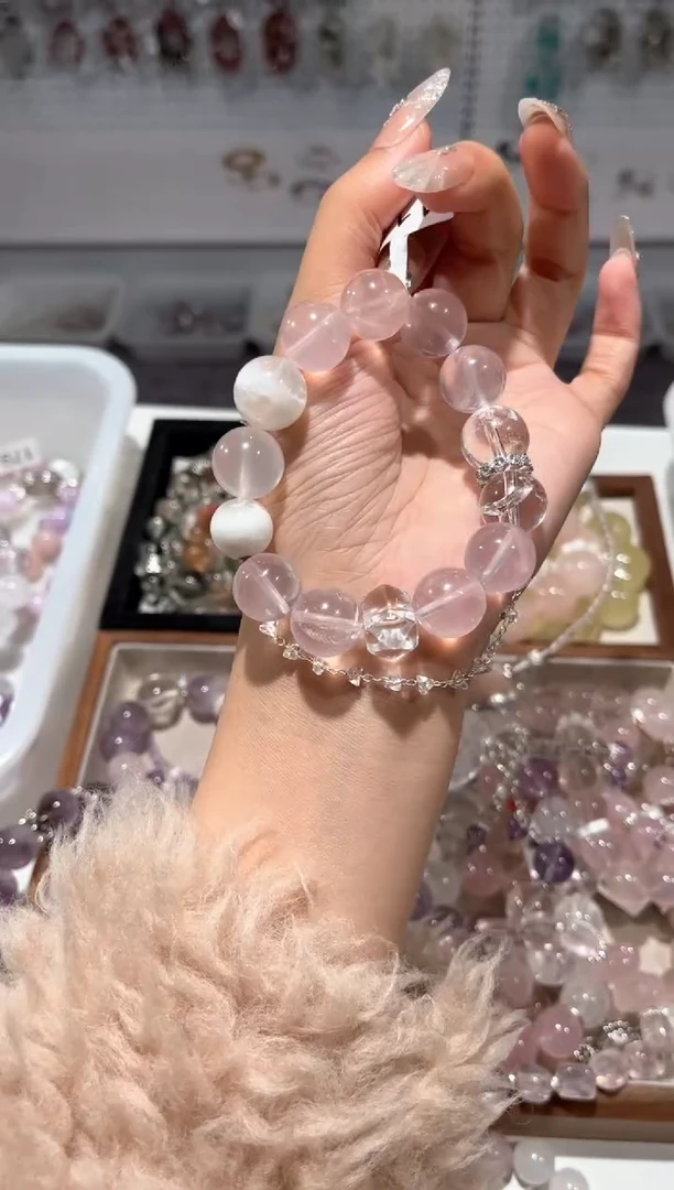 【闪购商品】水晶手链未镶嵌多样性发货发其一颜色微差