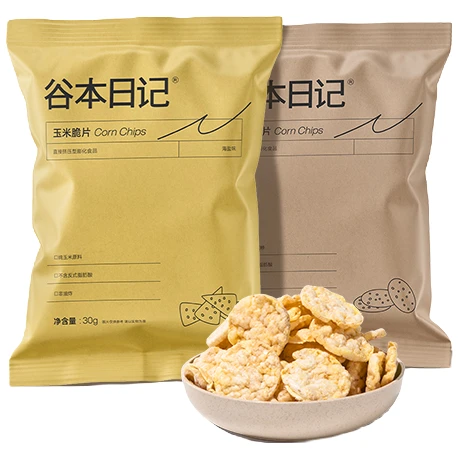 玉米脆片 海盐味-