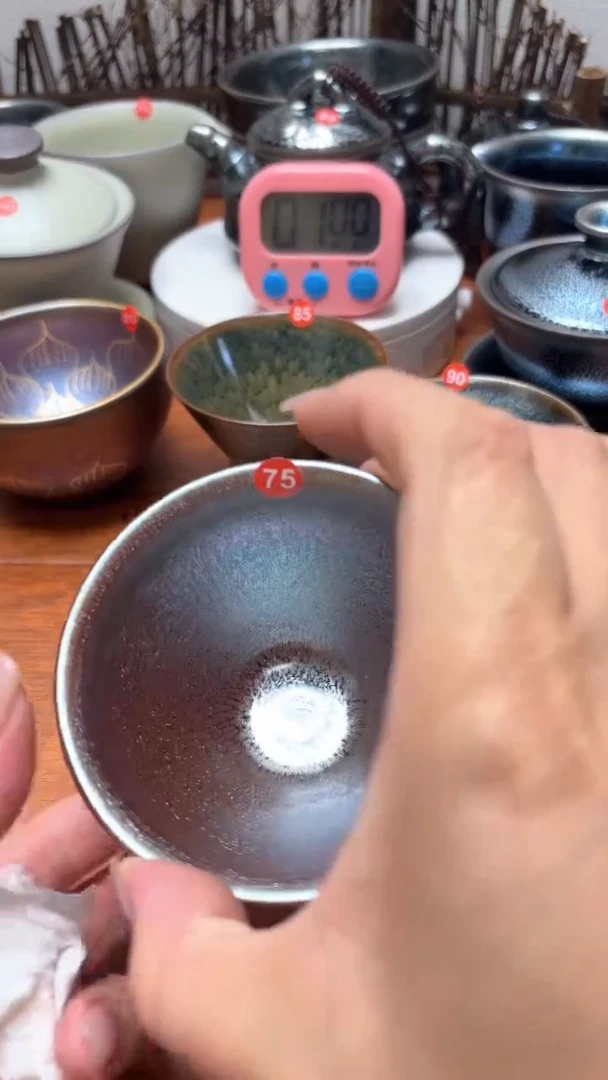 【闪购商品】茶盏75号建盏工匠茶器