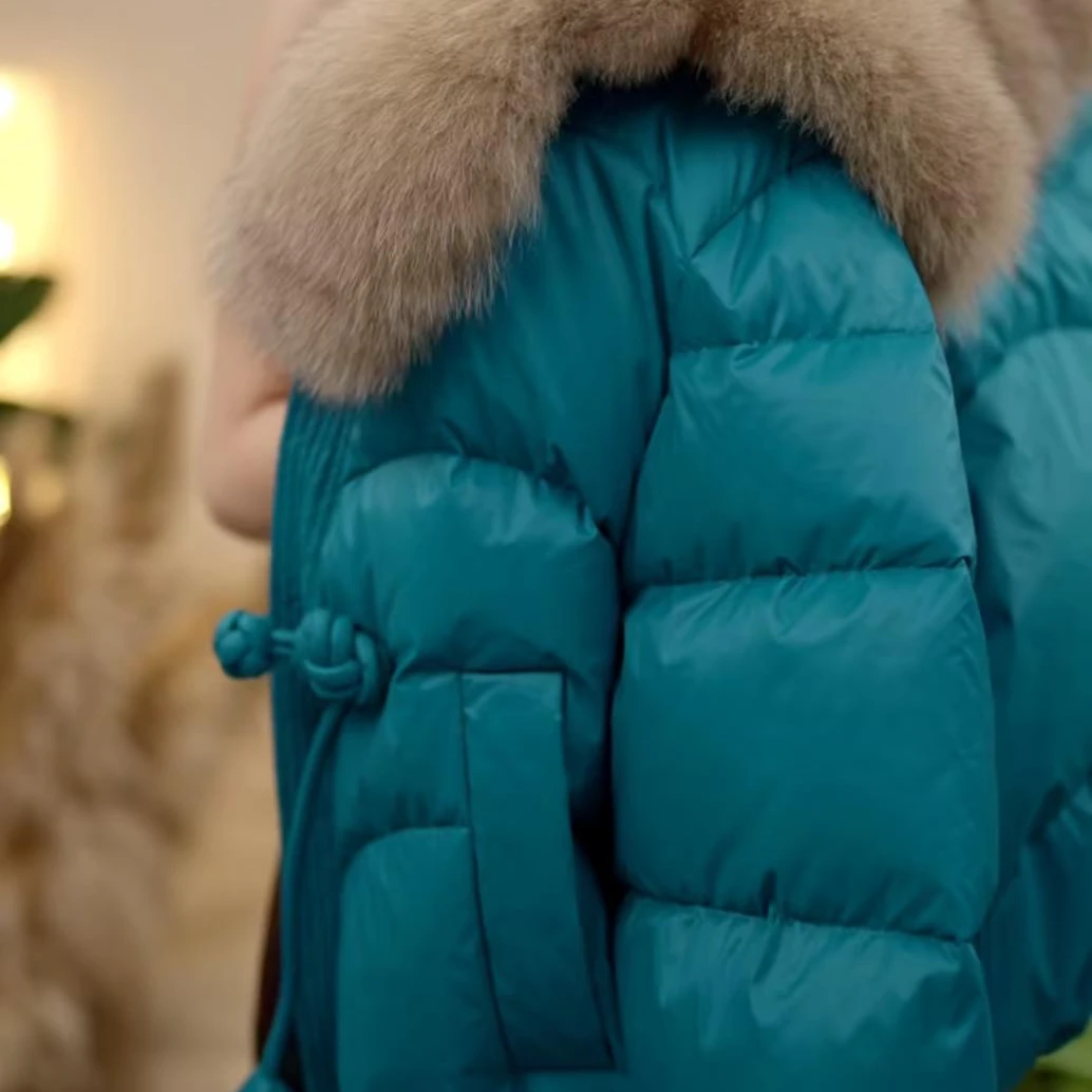 【SS】-优雅冬韵|新款冬季高级感可拆卸毛领保暖外套