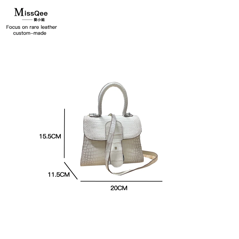 「高定女包」葵小姐MissQee私人定制鳄鱼女士包 1997 喜马拉雅沃