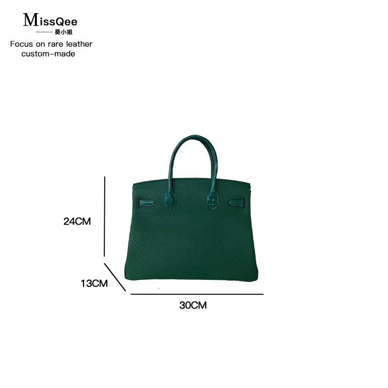 「高定女包」葵小姐MissQee 手工高定私人专属鳄鱼皮女包  2004