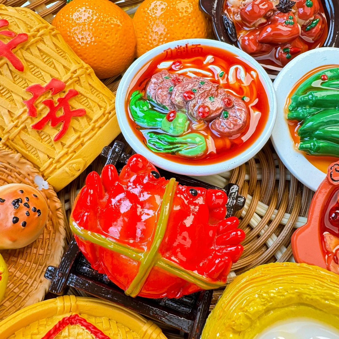 【许愿+对对碰】高品质冰箱贴 手绘树脂