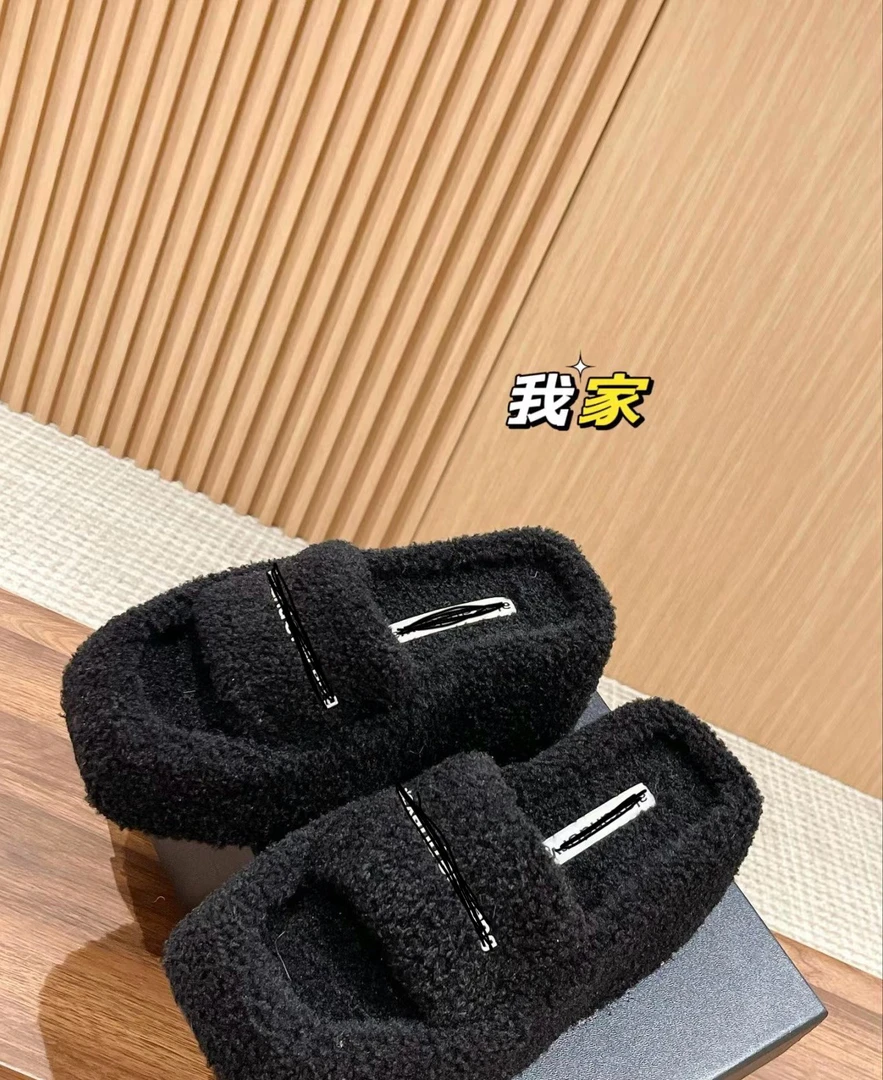 YMY新款毛毛拖鞋