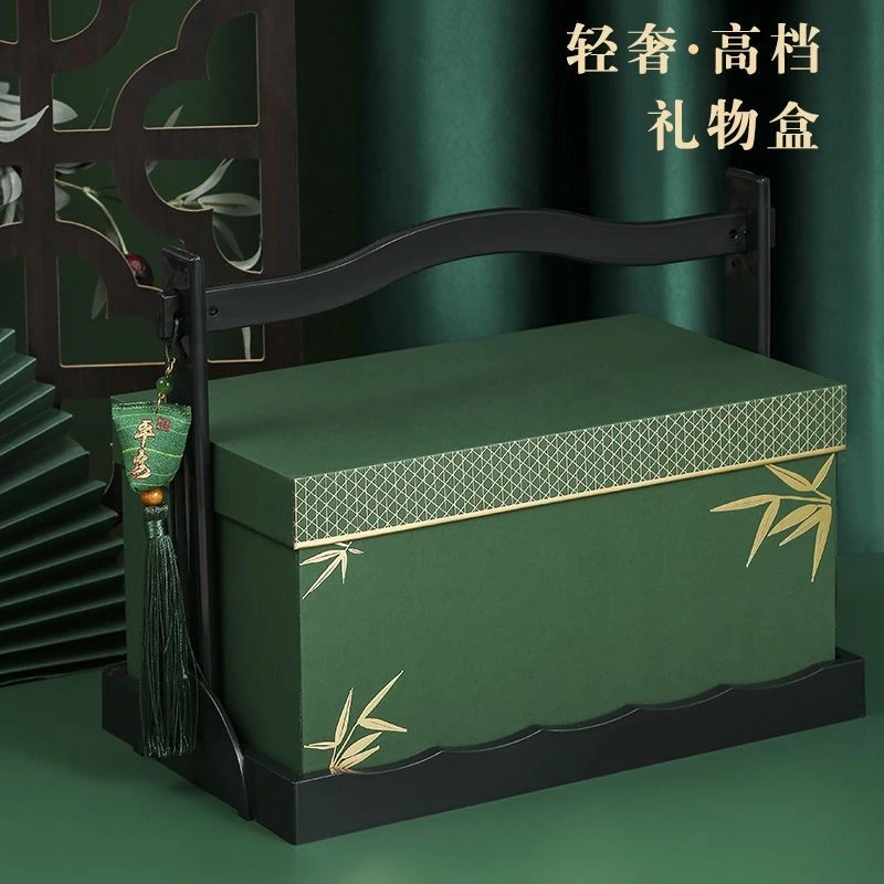 端午礼物盒空粽盒可定制轻奢国风复古商务送礼生日礼物创意空礼盒