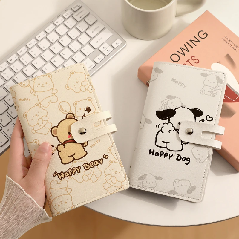 超大可爱ins风卡包大学生多卡位卡通银行卡片收纳包家庭证件包