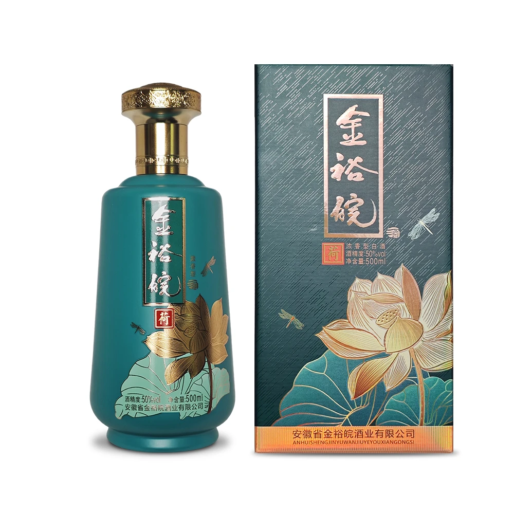 JINYUWAN/金裕皖荷酒50度500ml*6