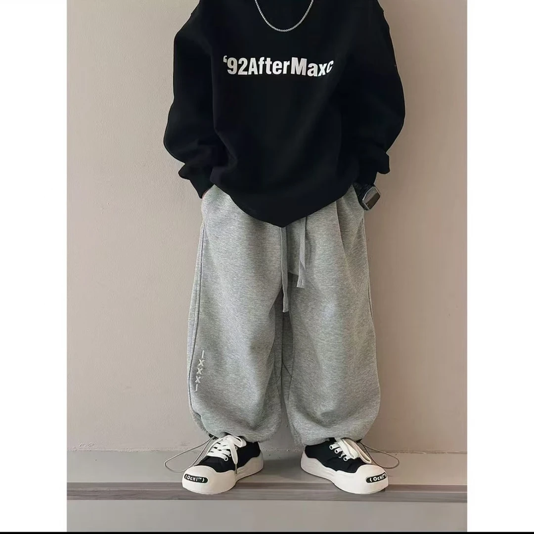 蛋蛋家【66200】灰色休闲裤