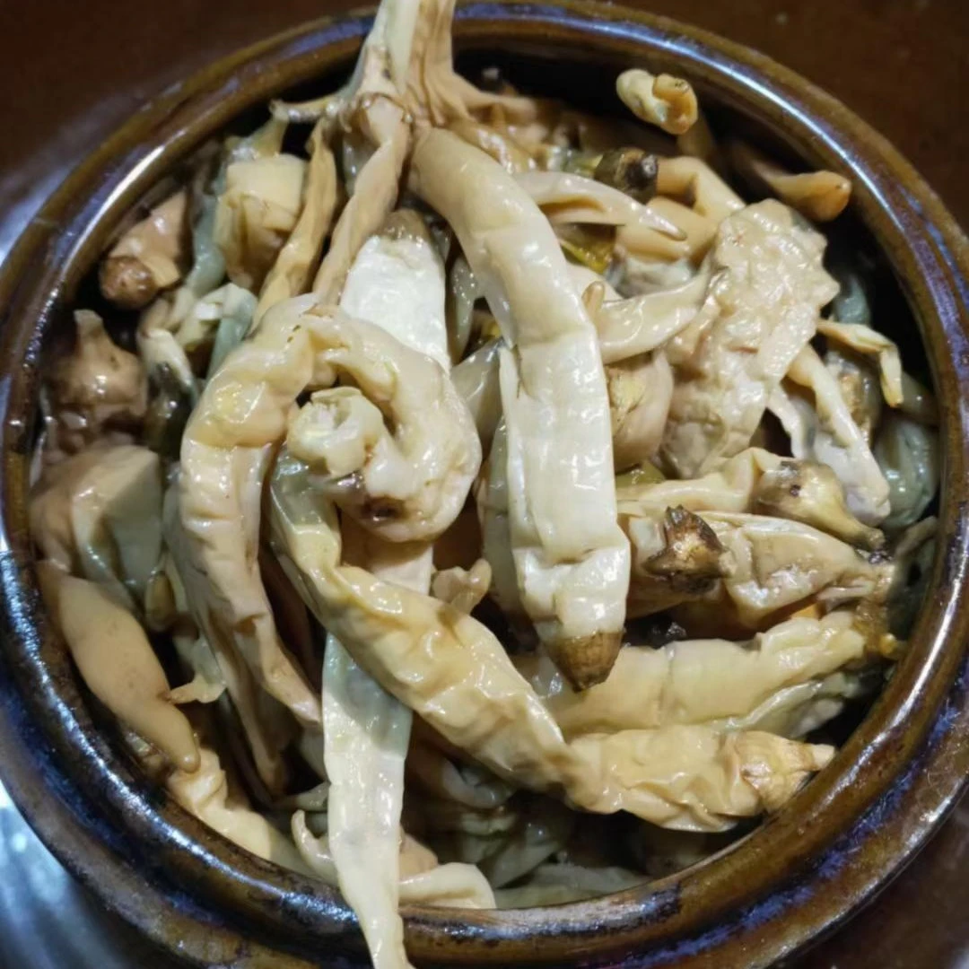 湖南新化白溪特产纯手工老坛子白辣椒湖南特产原味700克本地正宗