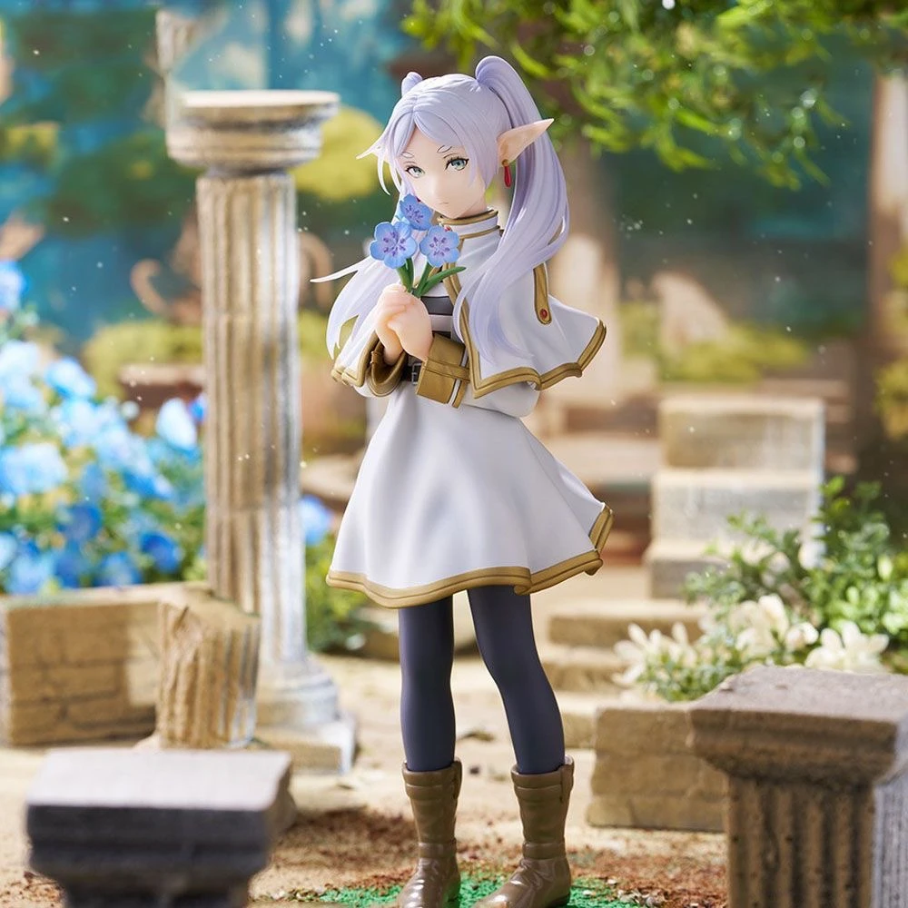 站姿捧花芙莉莲手办摆件