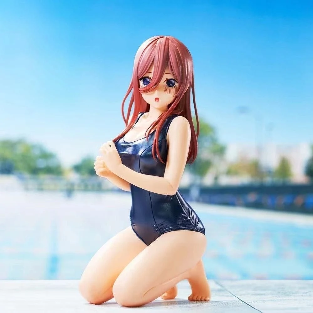 泳装中野三玖手办美少女动漫二次元模型摆件彩盒