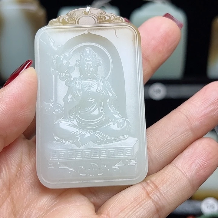 和田玉颈饰未镶嵌O****_