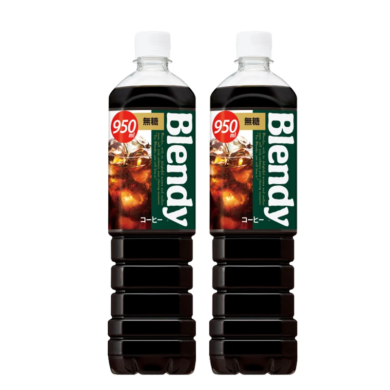 原味AGF布兰迪blendy即饮美式黑咖啡速溶咖啡饮料大容量瓶装咖啡