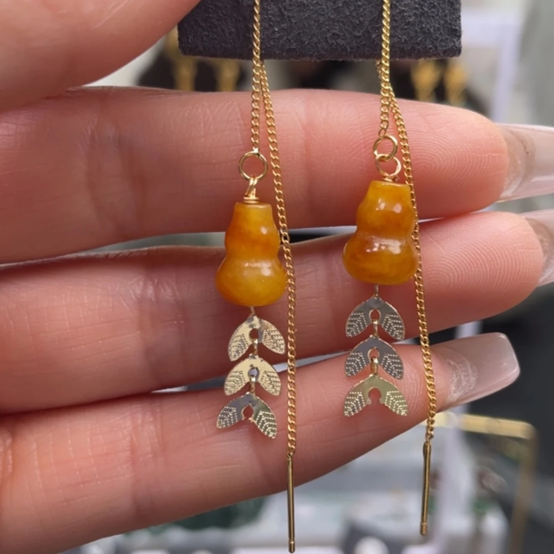 【闪购商品】翡翠耳饰未镶嵌