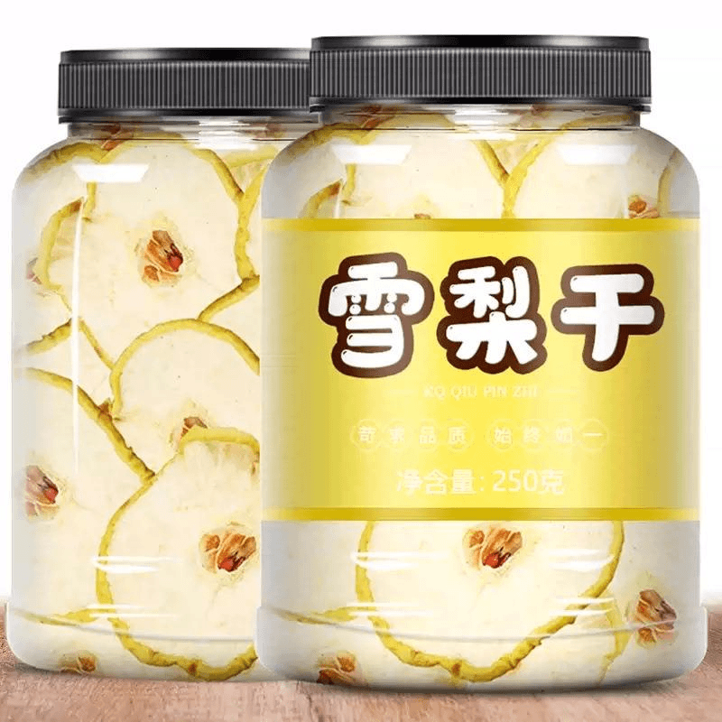 河北赵县特产雪梨干无硫梨干片海底椰泡水片煲汤材料水果茶秋梨膏