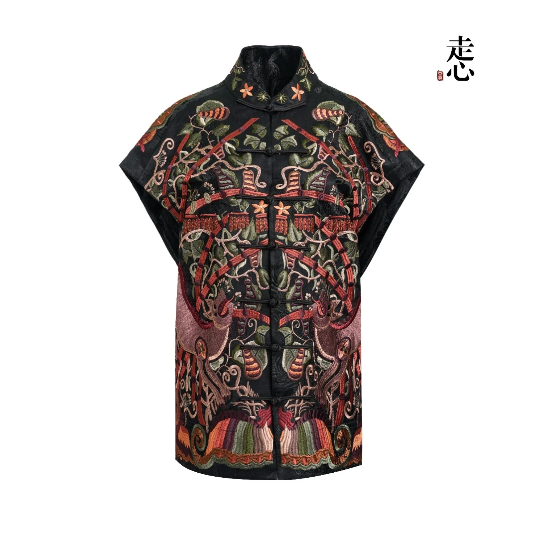 【香云走心】 走心非遗12生肖系列时尚马甲24Z18401