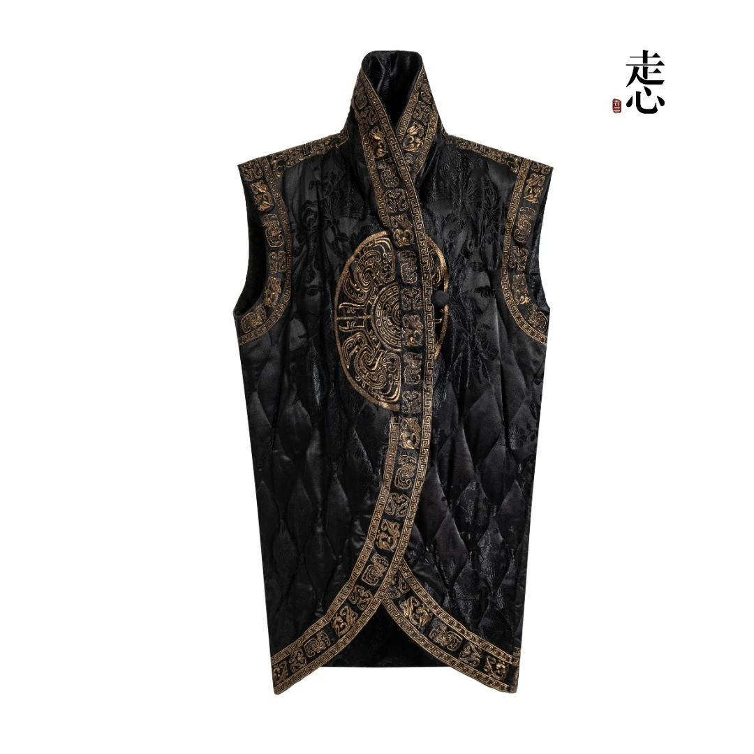 【香云走心】走心非遗青铜系列走秀高定 羽绒马甲24Z25410619