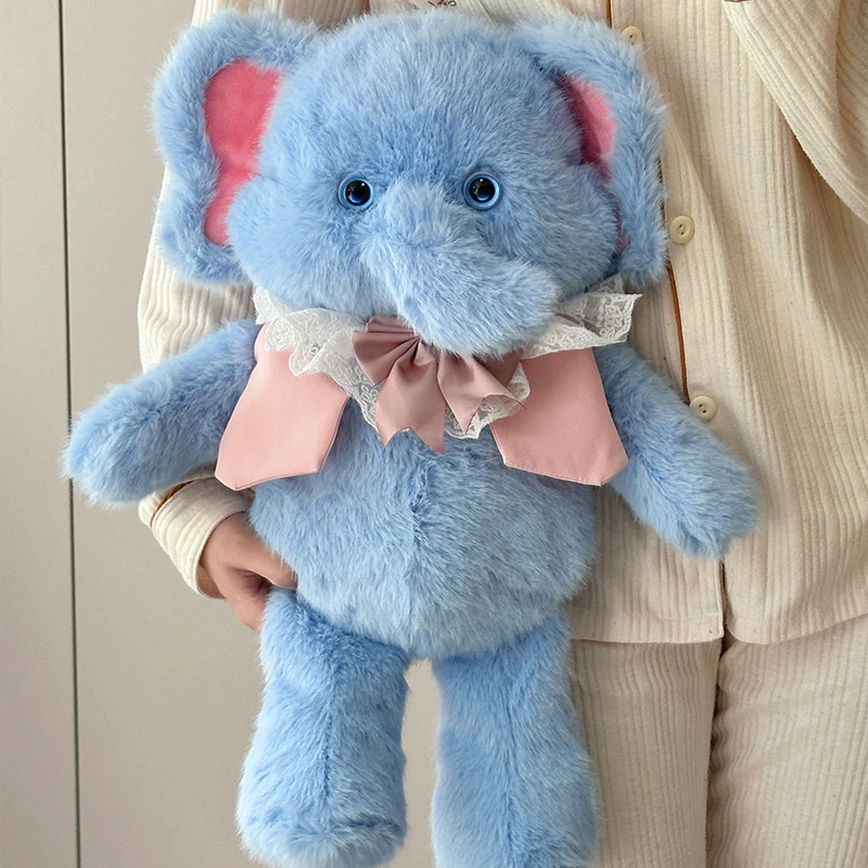 正版大象公仔可爱玩偶儿童安抚睡觉抱毛绒玩具娃娃生日礼物