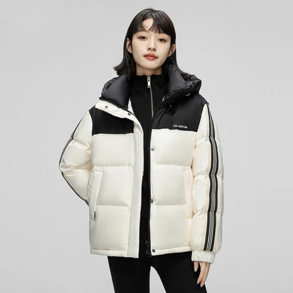 【张予曦推荐】时尚潮流都市加厚保暖男女款羽绒服YA3019Y661L7