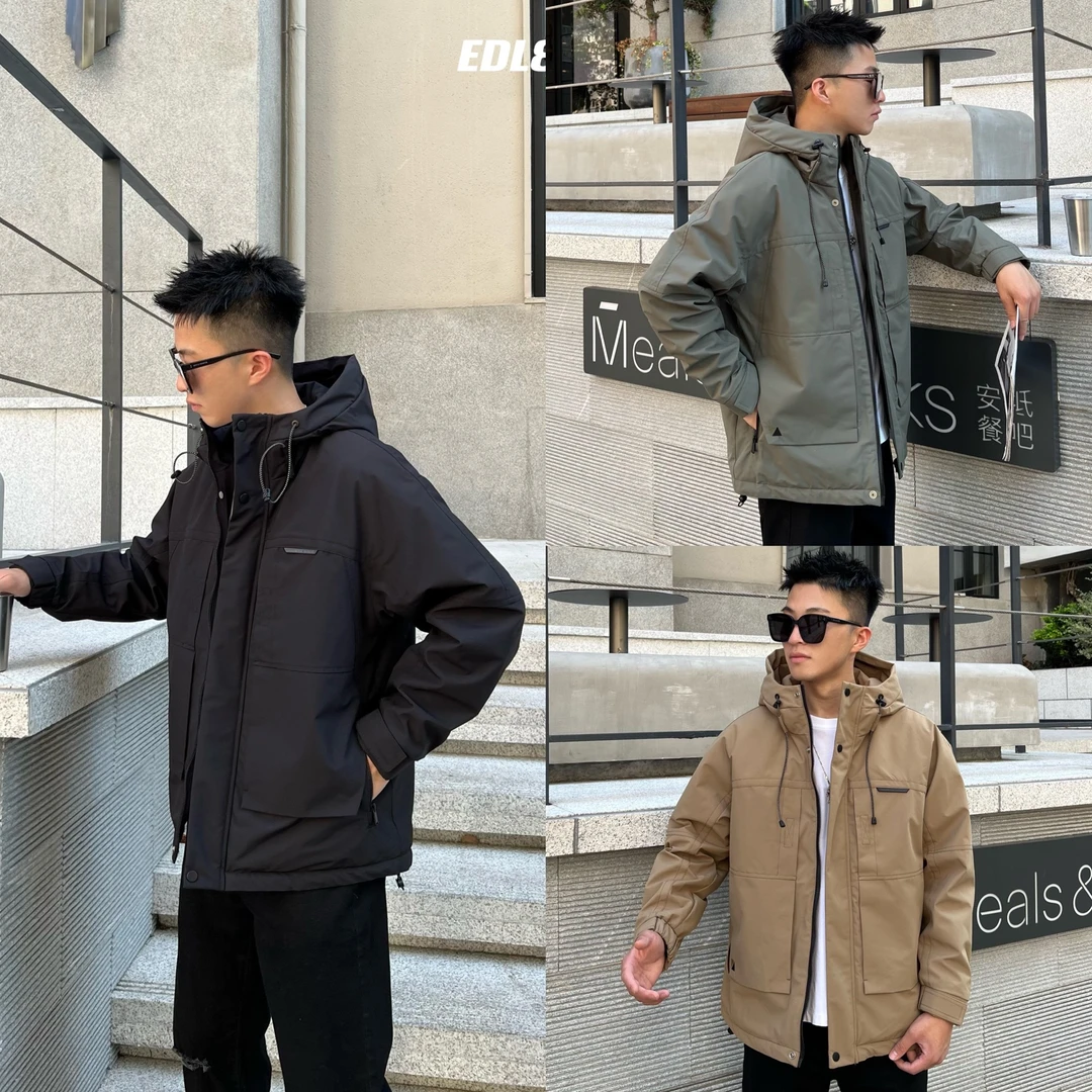 8160款棉服秋冬季新款男士棉外套休闲潮流时尚百搭高品质舒适潮男
