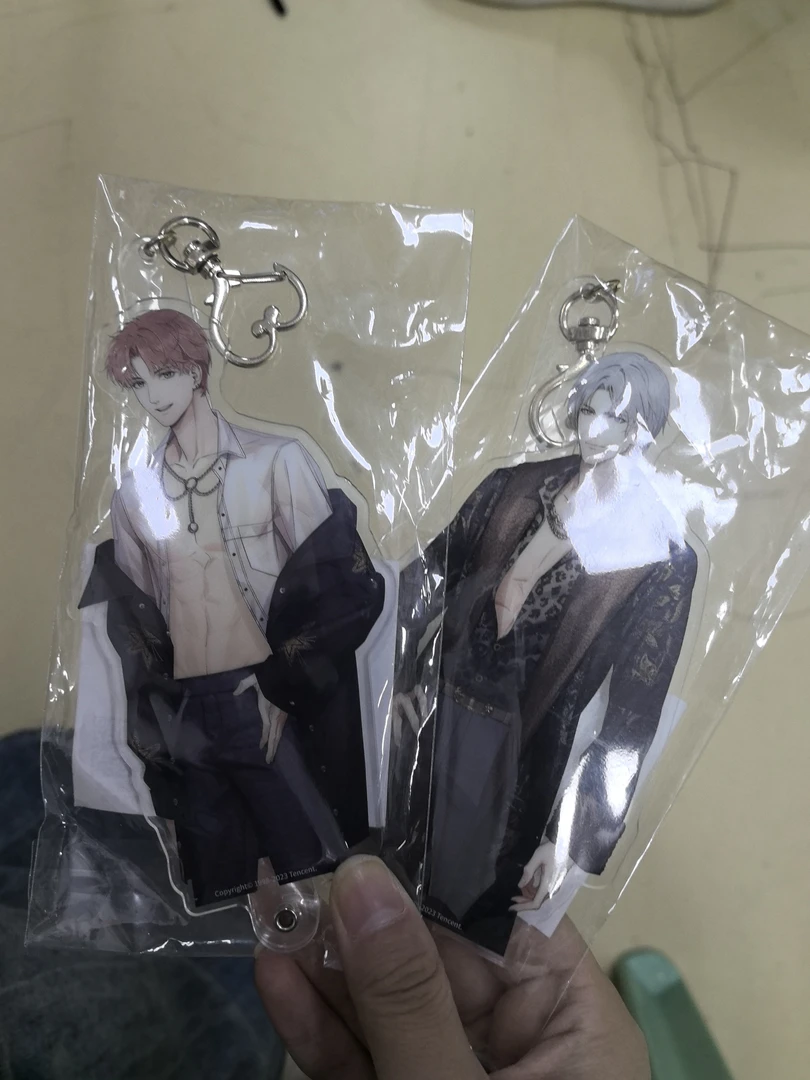 光与夜之恋周年庆赠品 亚克力合影棒