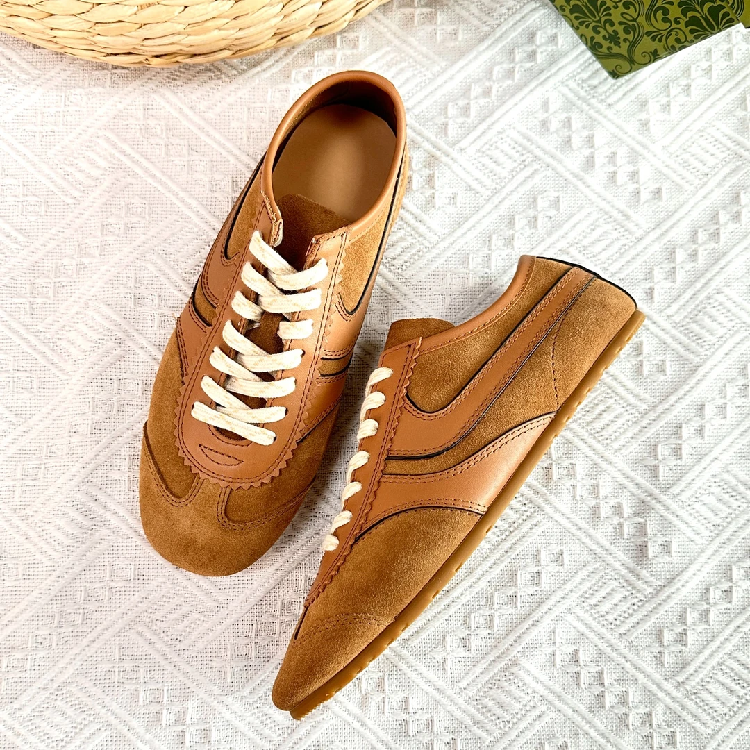 春夏复古鞋反绒皮头层牛皮真皮平底单鞋板鞋休闲鞋百搭