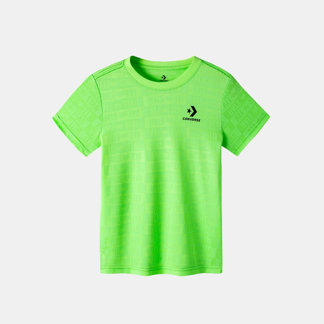 Converse匡威童装直播间夏季儿童衣服装速干短袖T恤CNVB-TE-B588