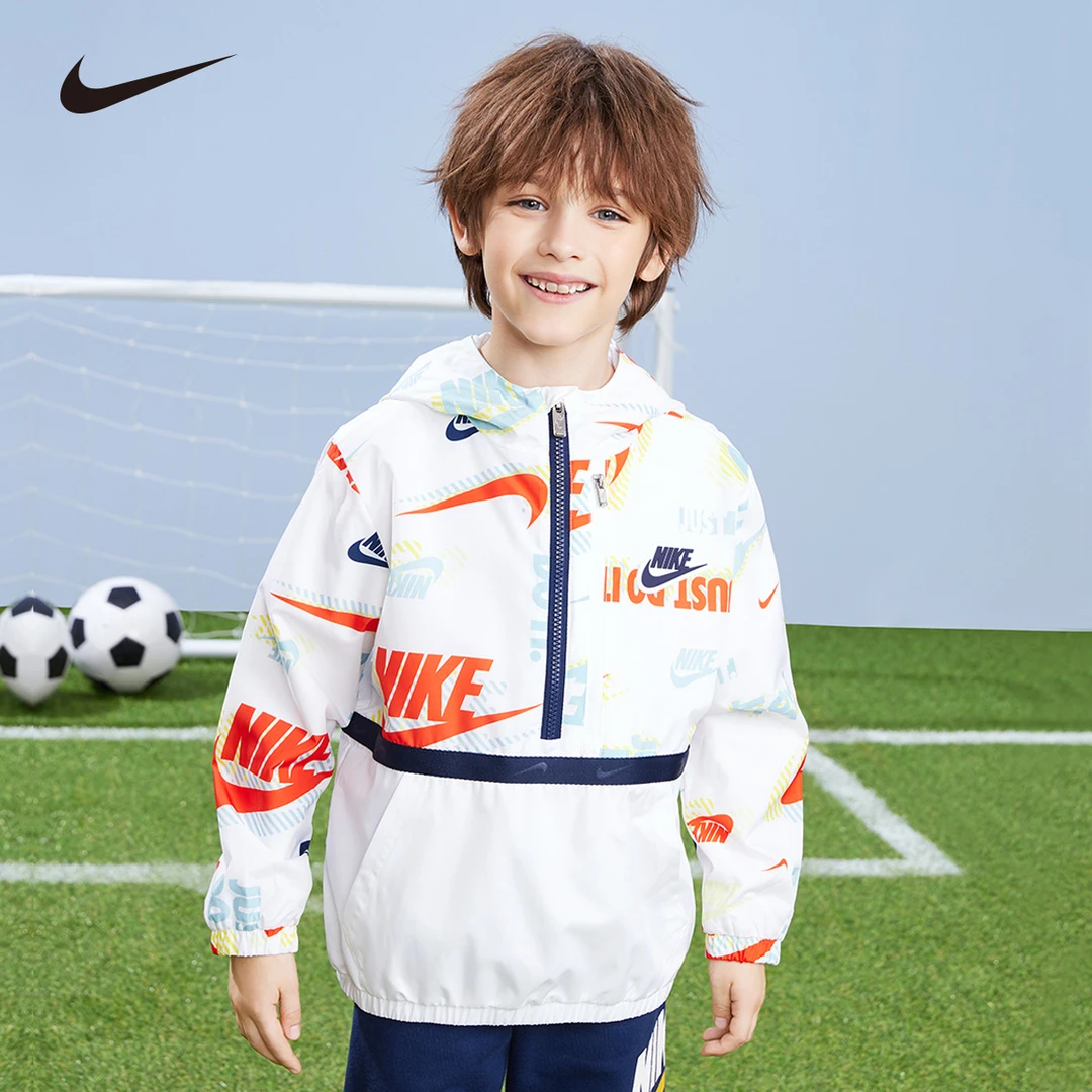 NIKE耐克春秋小童装男童女童装梭织夹克外套NKB-LOK536