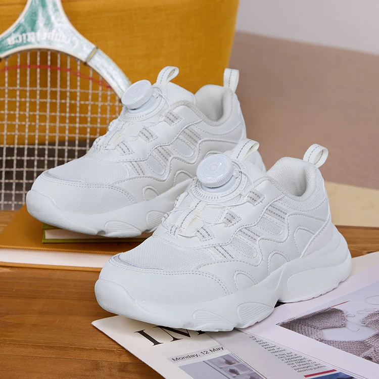 ROOKIE儿童运动鞋童鞋小白鞋免系带跑鞋RK24Q3025中性