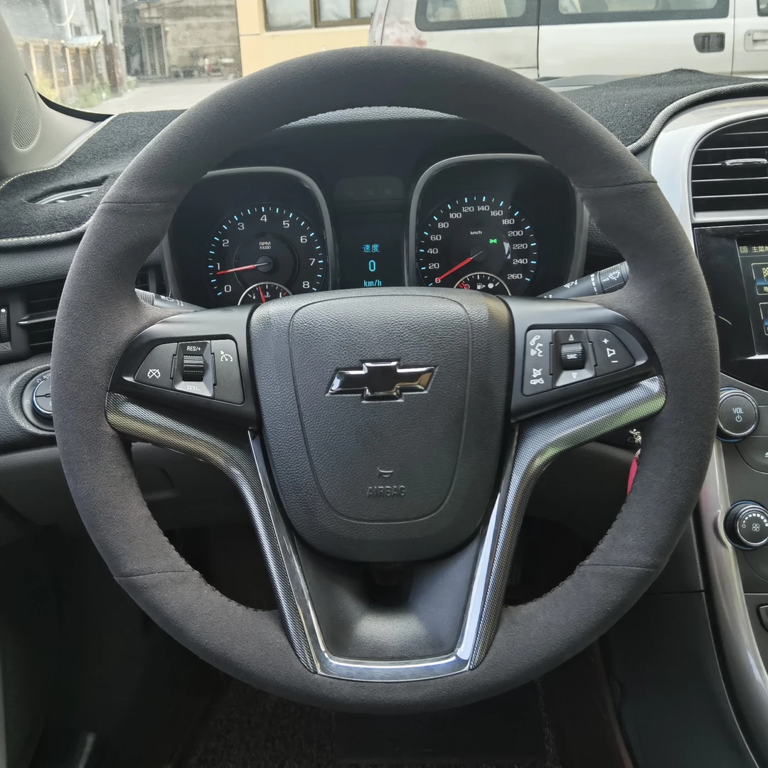 翻毛款专用手缝方向盘套一车一版定制全包手缝把套