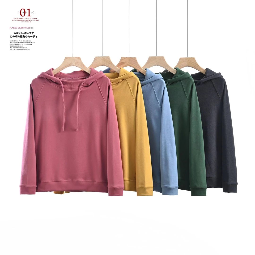 即墨卫衣-【欧货单品】女生净版明线连帽宝藏衣橱保暖衣  106