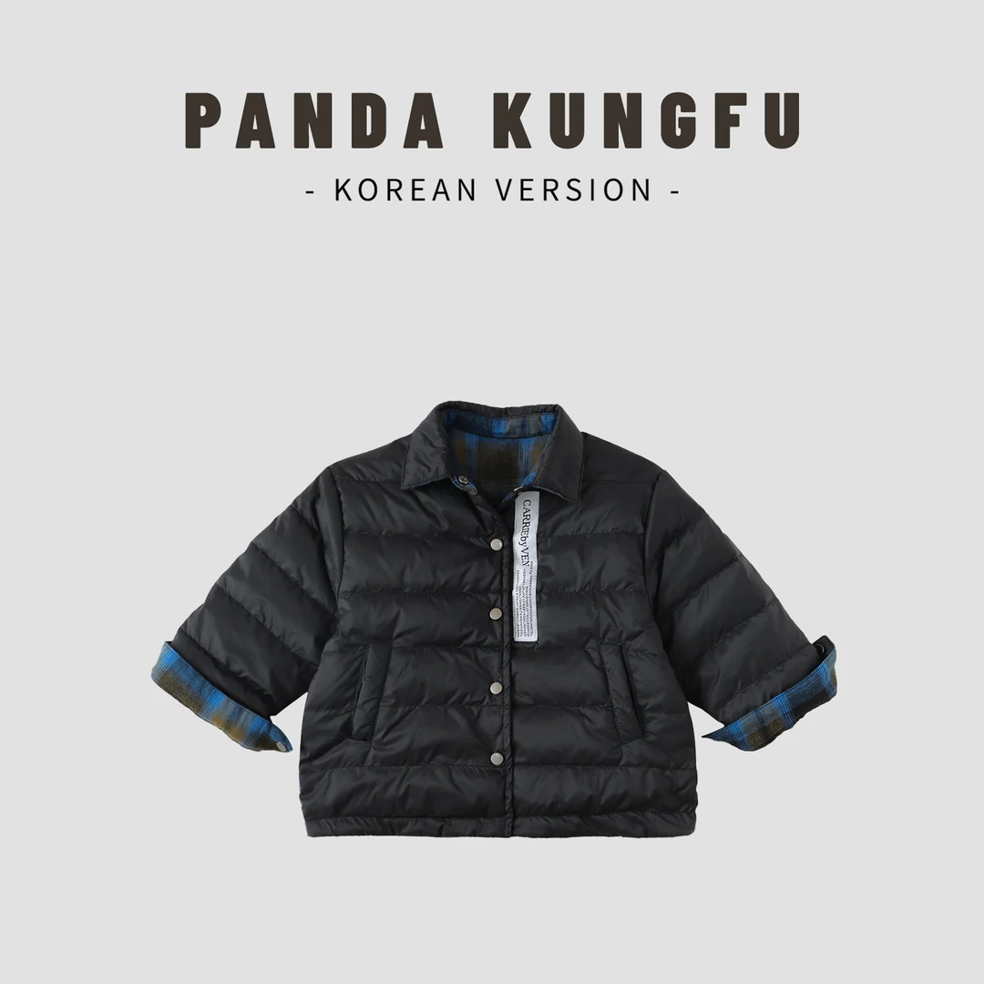 【panda】儿童 洋气 冬季 羽绒服 外套 时尚 保暖 百搭 W-99022
